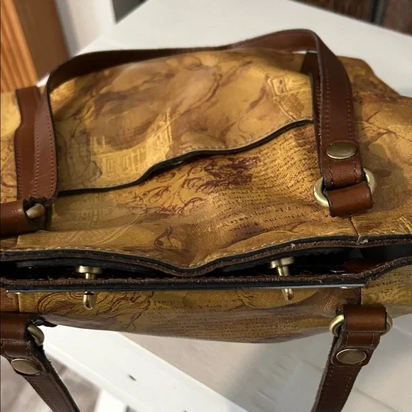 Patricia Nash Brown and Tan Women's Tote Bag - Picture 16 of 16